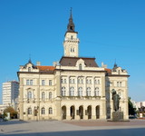 Fototapeta Psy - Novi Sad City Hall, Serbia