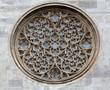 Rose window on St. Stephens Cathedral in Vienna