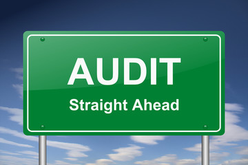 Poster - audit sign