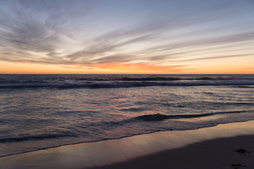 Wall Mural - Sea sunset