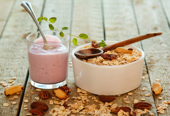 Wall Mural - Healthy breakfast