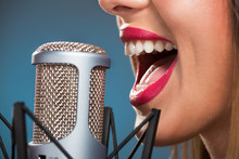 Singing Woman's Mouth