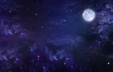 Fototapeta Kosmos - beautiful background, nightly sky
