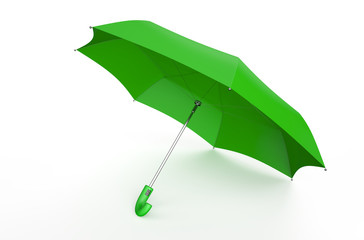 Poster - green umbrella