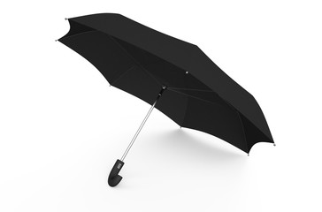 Poster - black umbrella