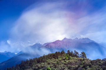 Wall Mural - mountain landscape