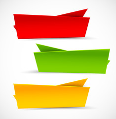 Aufkleber - Set of banners