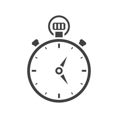 Wall Mural - Stopwatch icon