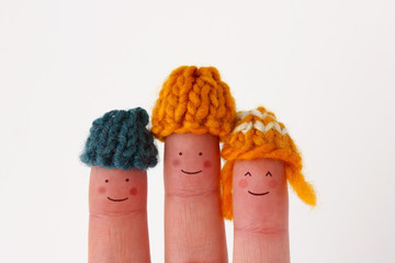 Happy finger family