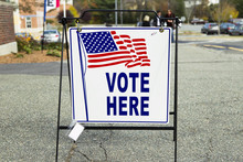 Election Polling Place Station