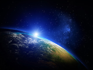 Wall Mural - earth from space