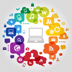 Wall Mural - informatique