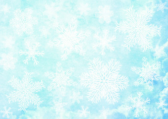 Sticker - Christmas background