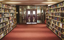 Entrance Of The College Library