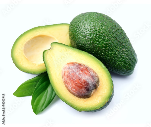 Naklejka ścienna Ripe avocado