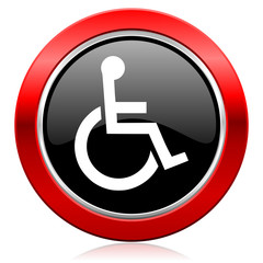 Poster - wheelchair icon