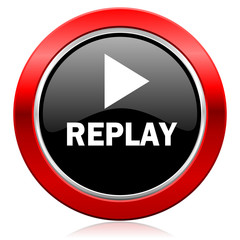 Poster - replay icon