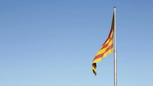 Catalan Flag In Catalonia