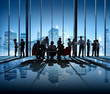 © Rawpixel.com - Business People Silhouette Comapany Working Togetherness Concept