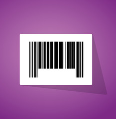 barcode ups code illustration design