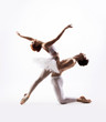 © Acronym - Couple of sporty ballet dancers in a classic performance