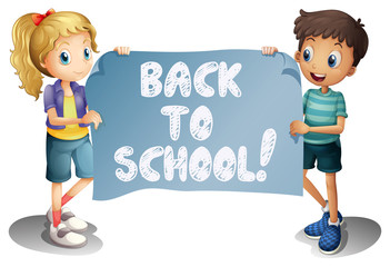 Poster - Back to school