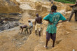 Diamanten schürfen in Sierra Leone