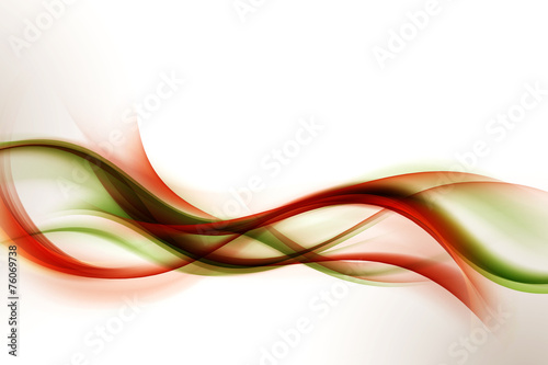 Fototapeta do kuchni Awesome Abstract Waves