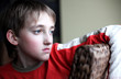 © Denizo - Portrait of beautiful thoughtful little boy with attentive look