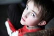 © Denizo - Portrait of beautiful thoughtful little boy with attentive look