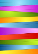 Colorful Stripes Vector Background
