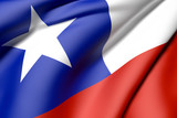 Fototapeta  - chile flag