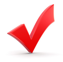 Poster - Check Mark (clipping path included)