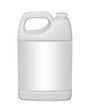 Gallon plastic jug, isolated