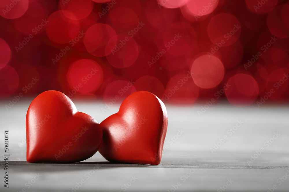 Valentines heart for love - obrazy, fototapety, plakaty 