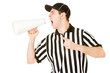 Referee: Ref Yelling With Megaphone
