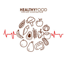 Wall Mural - healthy food