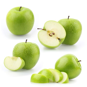 Green apple collection