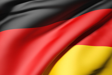 Wall Mural - german flag