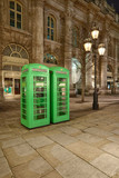 Fototapeta  - green booth