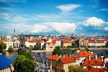 Wall Mural - Cityscape of Prague