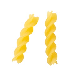 Wall Mural - Italian Macaroni Pasta raw food isolated on white background