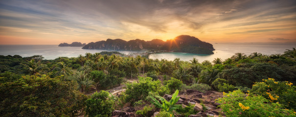 Wall Mural - travel vacation background