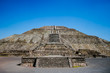 Teotihuacan Mexico. Pyramids of the Sun and Moon