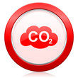 © Alex White - carbon dioxide icon co2 sign