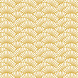 Scallop pattern repeat background