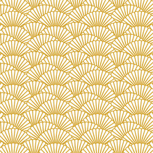 Scallop Pattern Repeat Background