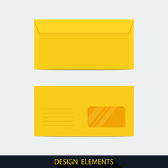 Poster - Envelopes for promotional products, Bank cards.