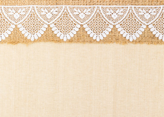 Wall Mural - Lace border