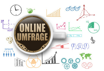 Sticker - Online Umfrage